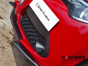 Alfa Romeo Stelvio Front Spoiler - Carbon Fiber - Stile Italia Alfa Romeo Stelvio Front Spoiler - Carbon Fiber - Stile Italia